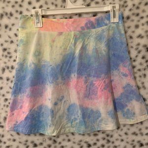 Tobi Tie-Dye Mini Skirt